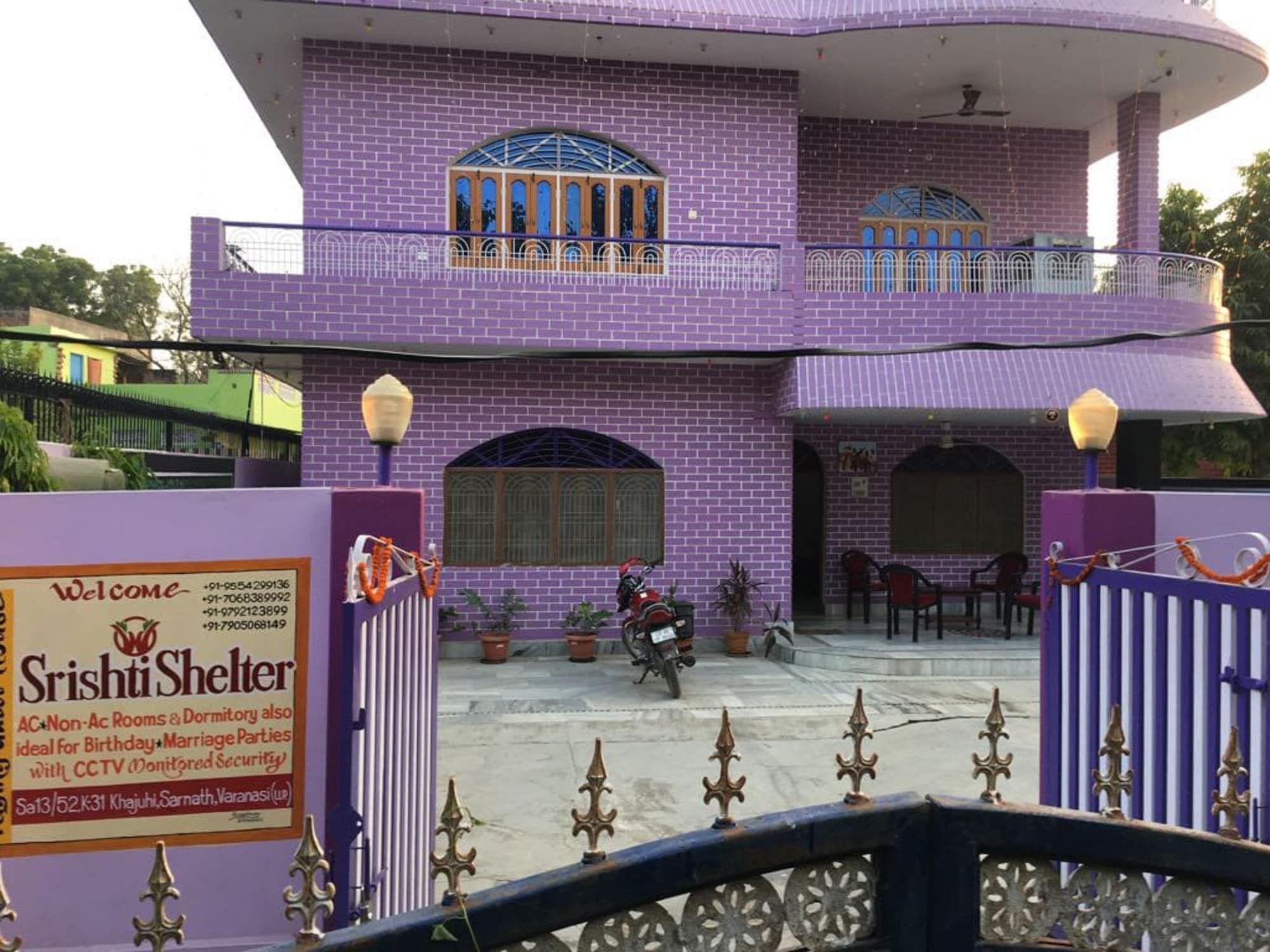 Srishti Shelter Hotel Varanasi Ngoại thất bức ảnh